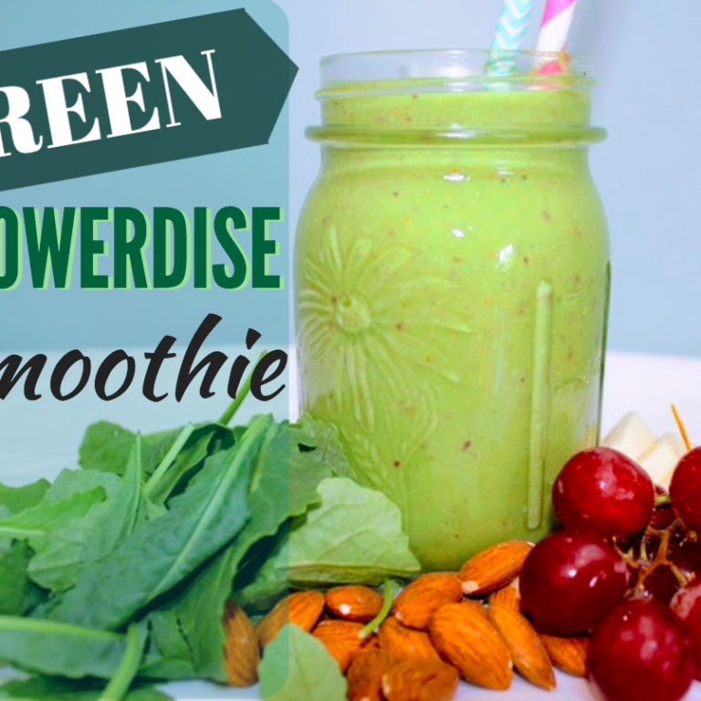 Green-powerdise-smoothie-weight-loss