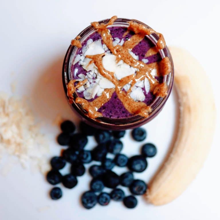 Blueberry-Banana-Protein-Smoothie