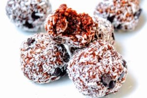 Chocolate-Coconut-Protein-Balls