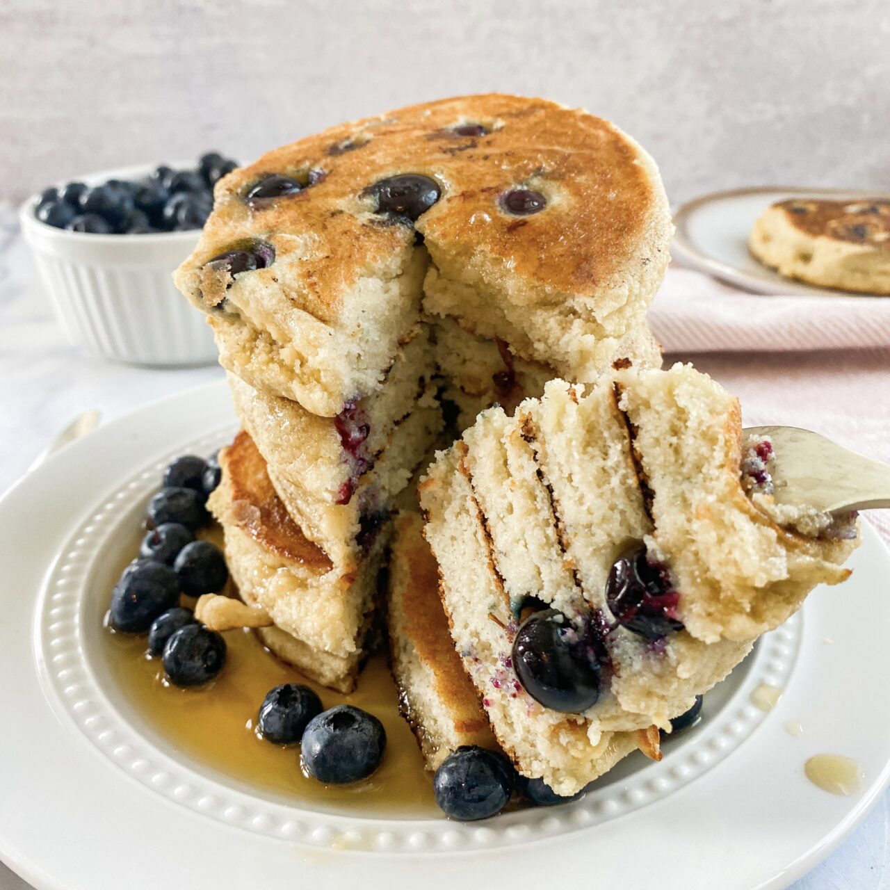 Paleo-Blueberry-Pancakes