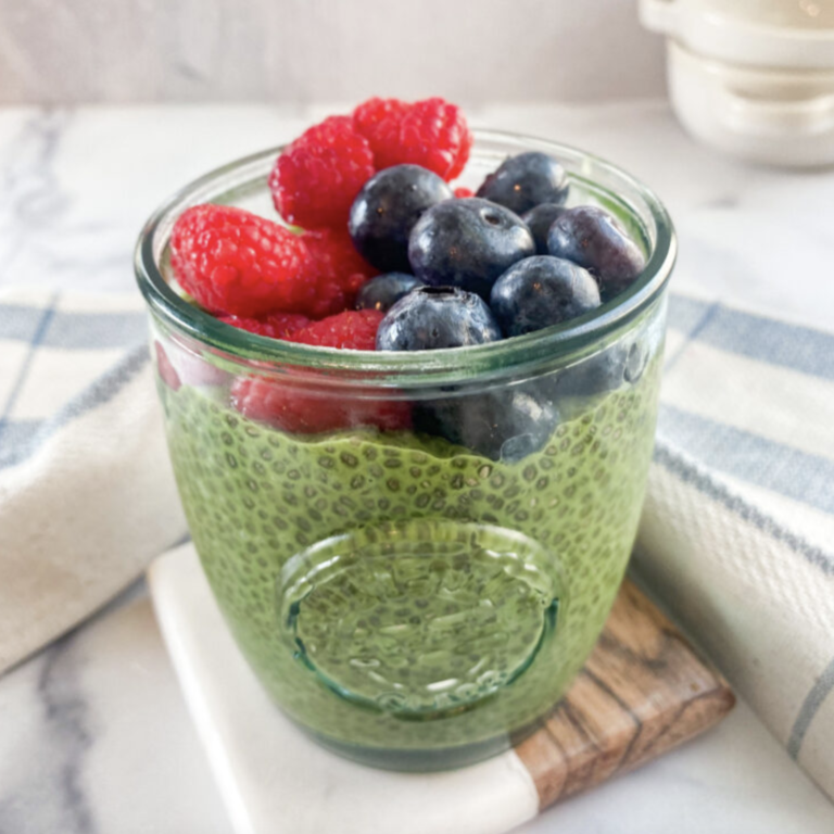 Matcha Chia Pudding