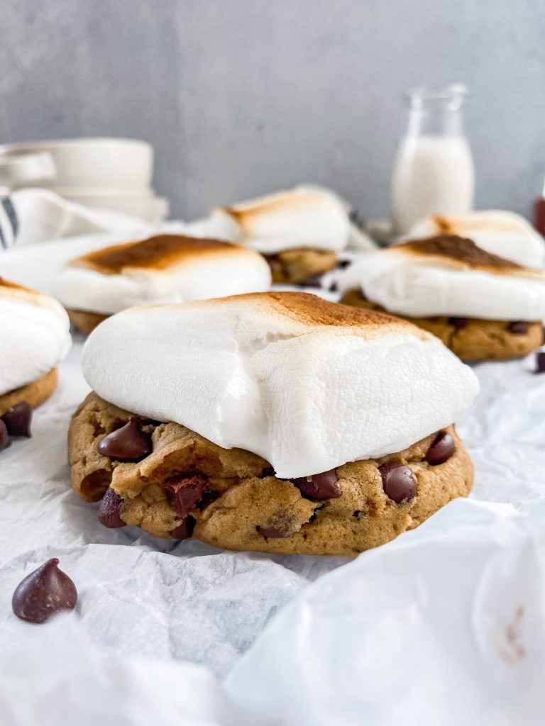 Vegan-S'mores Cookies