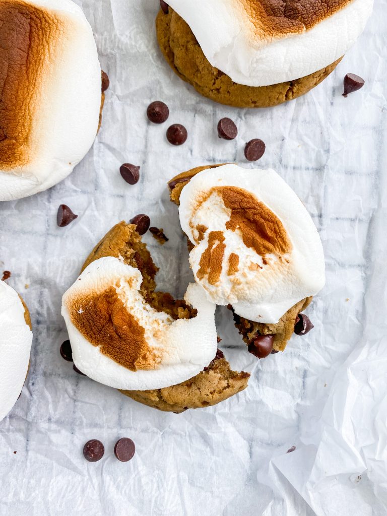 Vegan-S'mores Cookies