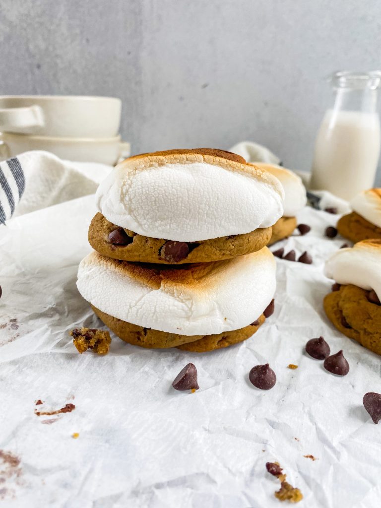 Lazy Girl Smores Cookies