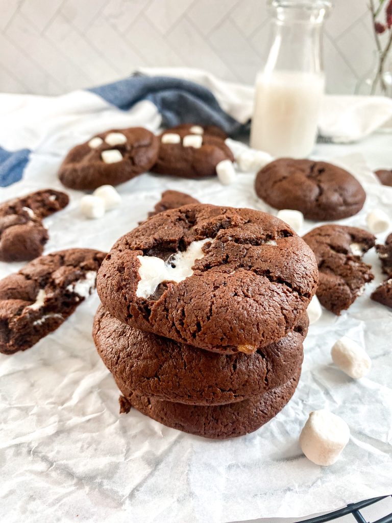 Chocolate-Marshmallow-Cookies