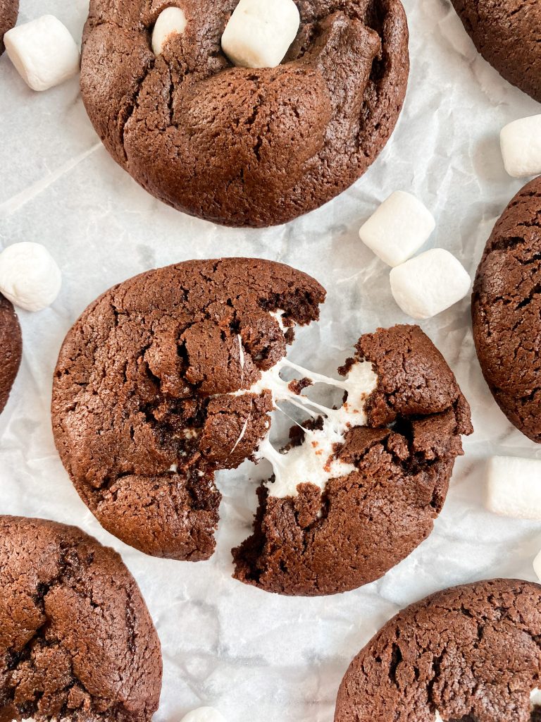 Chocolate-Marshmallow-Cookies