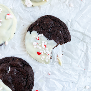 White-Chocolate-Dipped-Peppermint-Chocolate-Cookies