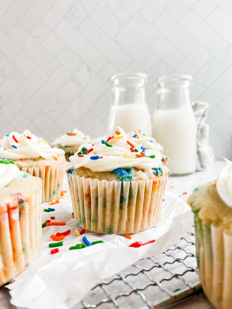 Gluten-Free Dairy-Free Funfetti Cupcakes