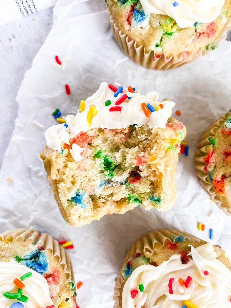 Gluten-Free Dairy-Free Funfetti Cupcakes