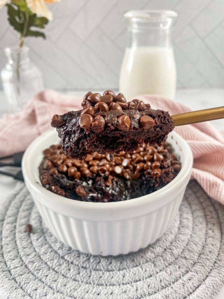 air-fryer-chocolate-mug-cake