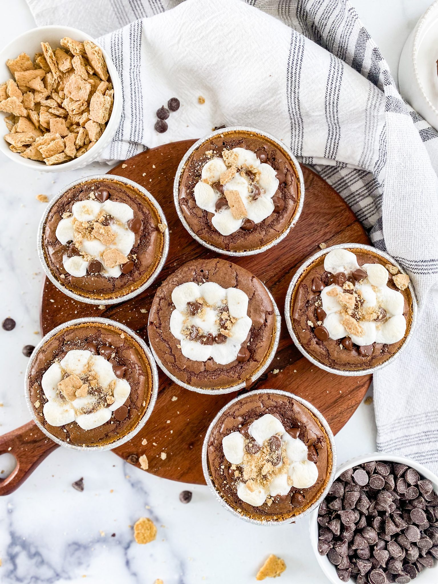 Mini S'mores Pies - Caitlin's Table