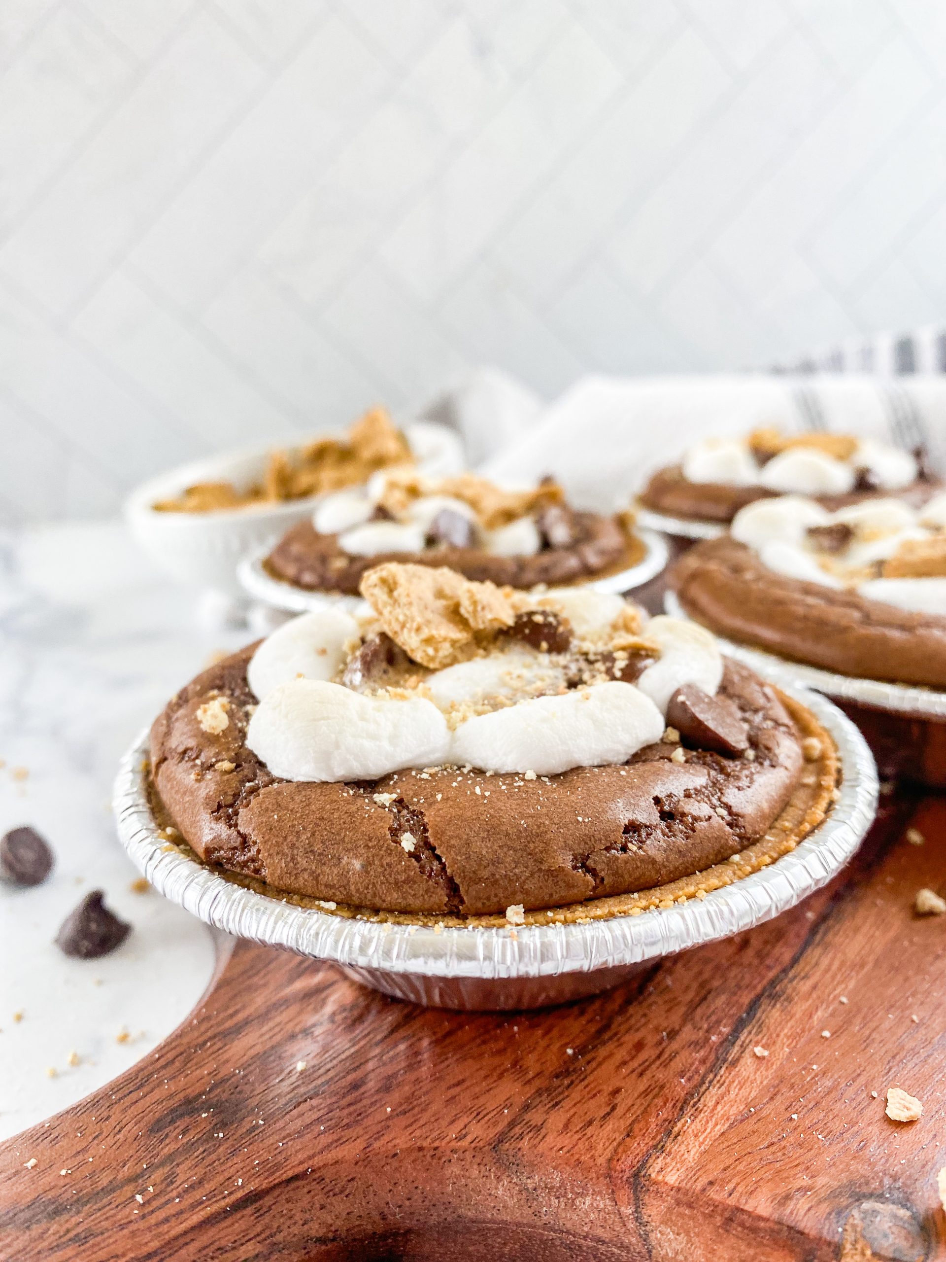 Mini S'mores Pies - Caitlin's Table