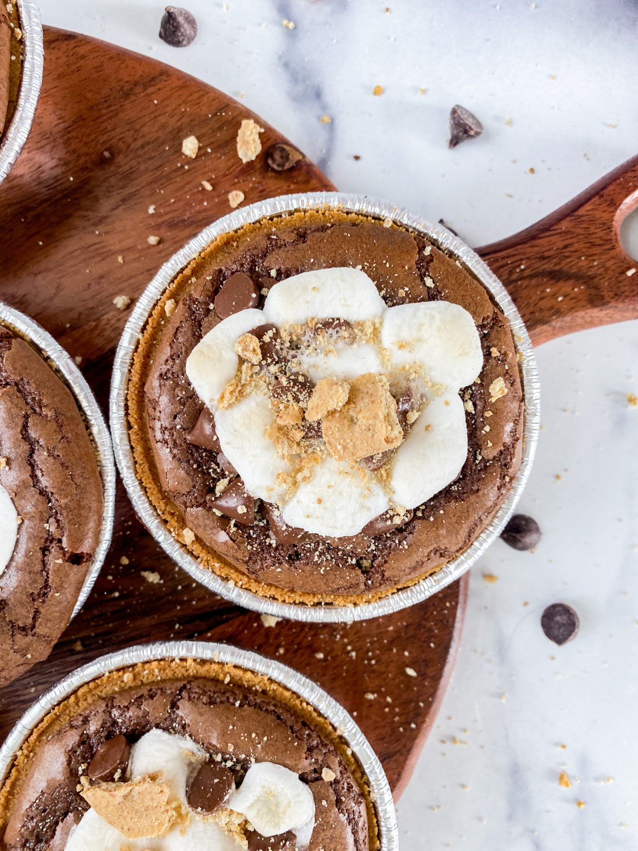 Mini S'mores Pies - Caitlin's Table