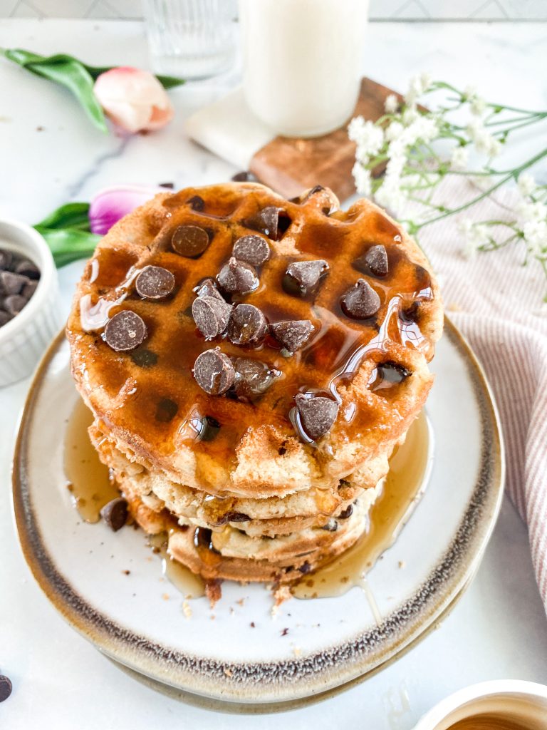 Chocolate-Chip- Cookie-Waffles