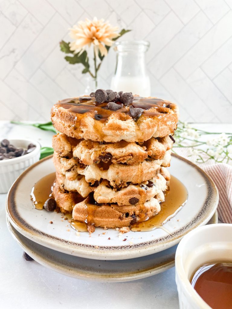 Chocolate-Chip- Cookie-Waffles