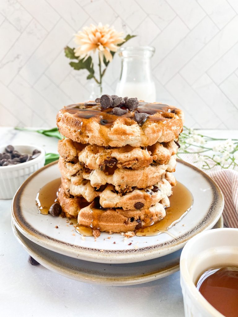 Chocolate-Chip- Cookie-Waffles