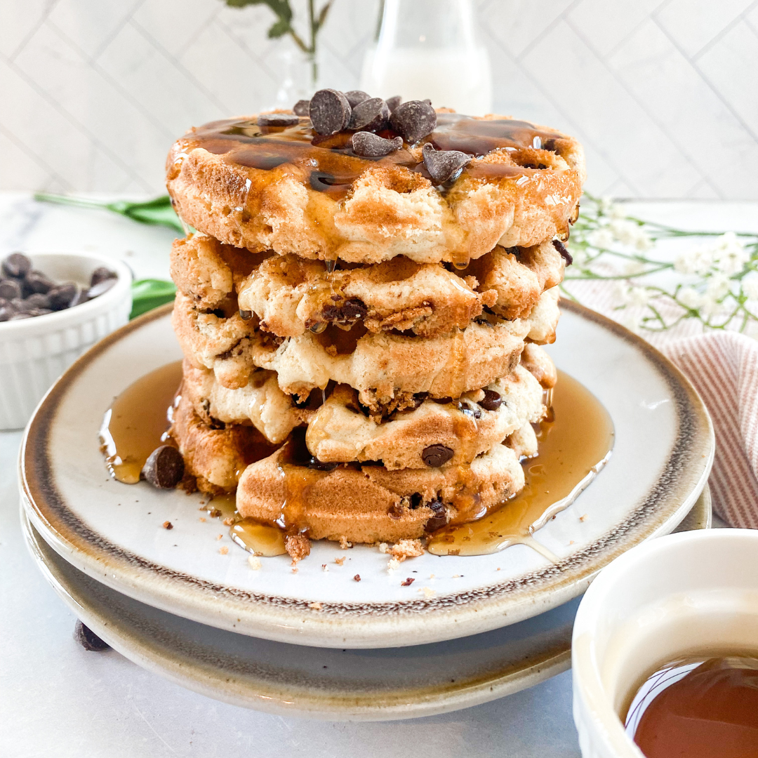 Chocolate-Chip- Cookie-Waffles