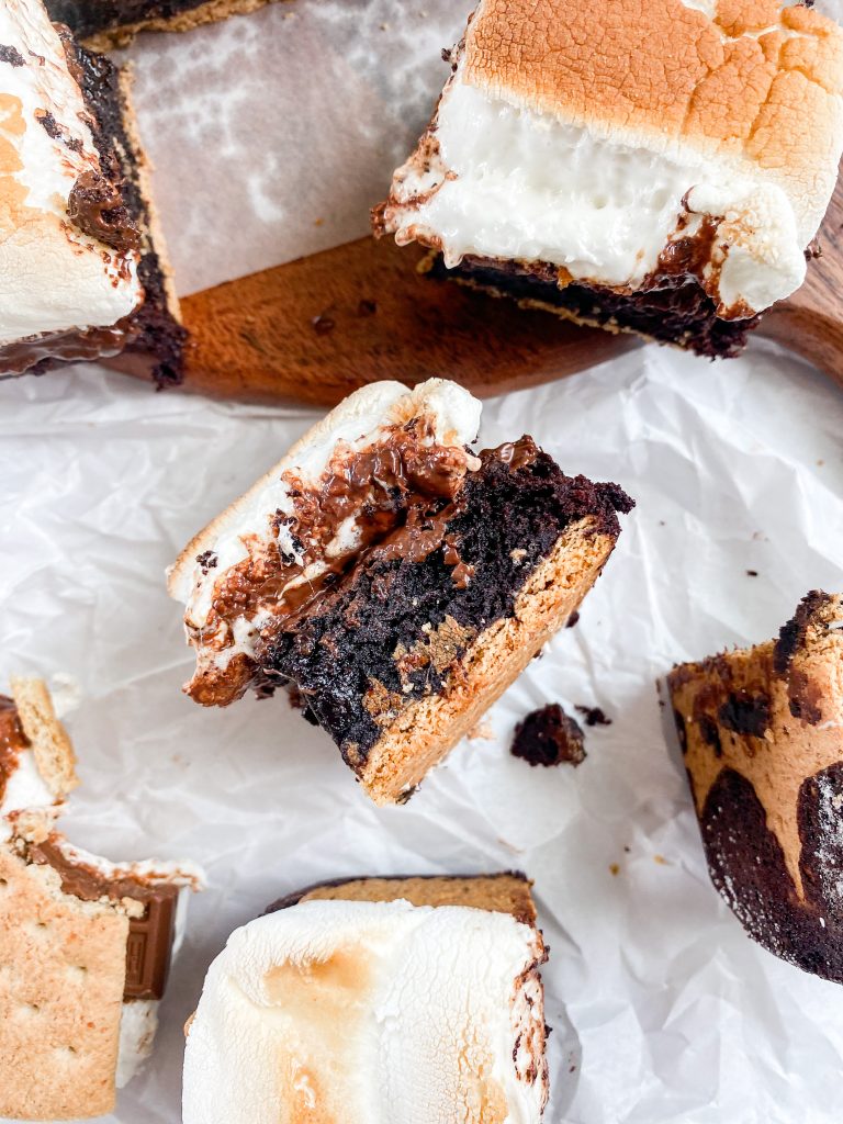 s'mores-brownies