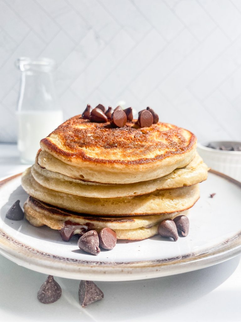 Chocolate-Chip-Protein-Pancakes