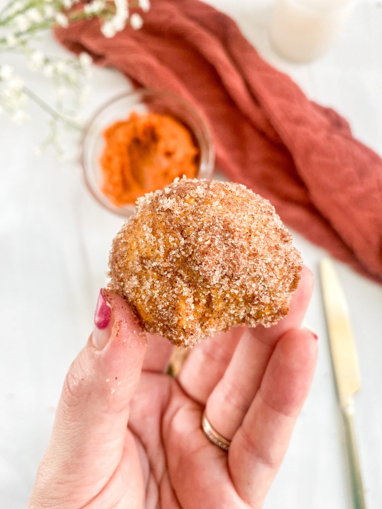 Pumpkin-Donut-Holes