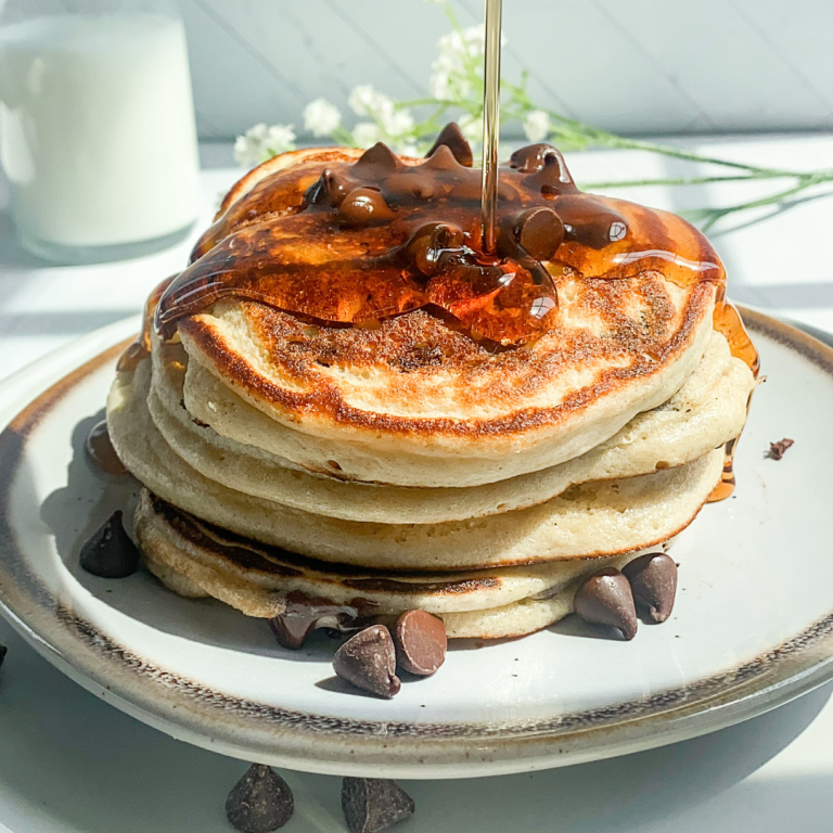 Chocolate-Chip-Protein-Pancakes