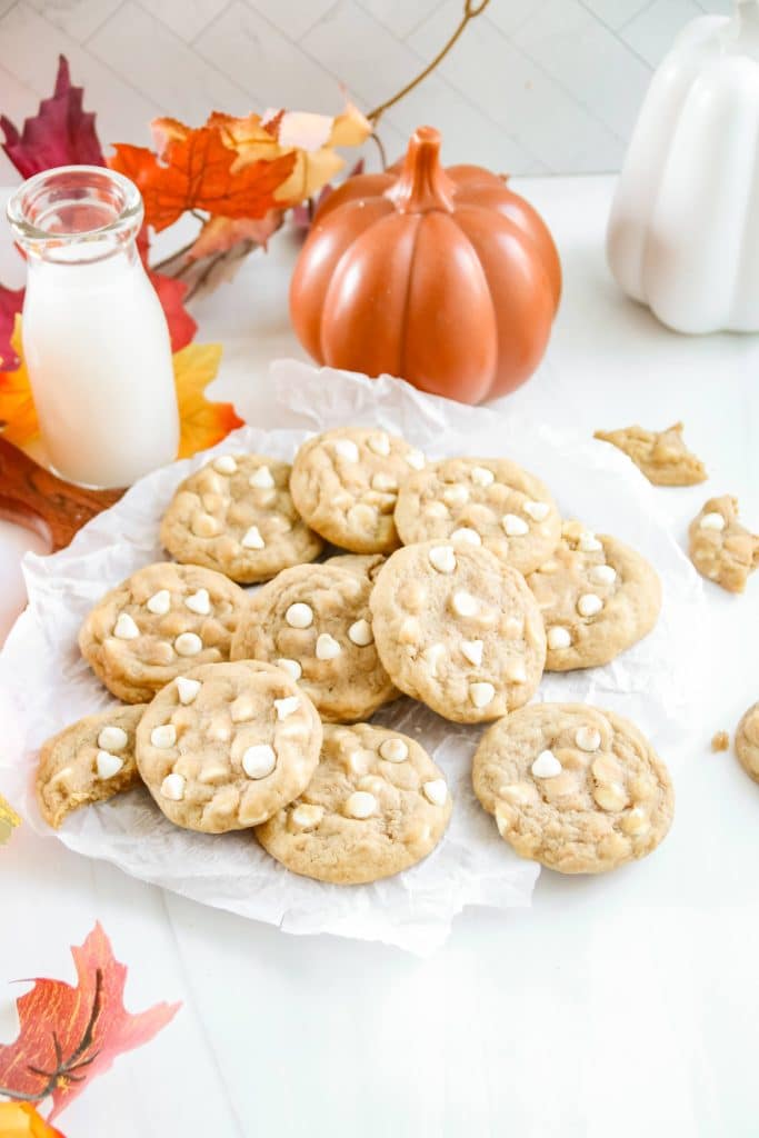Pumpkin-White-Chocolate-Chip-Cookies