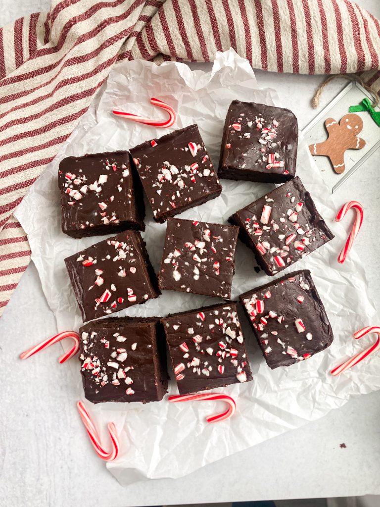 Gluten-free Peppermint Brownies