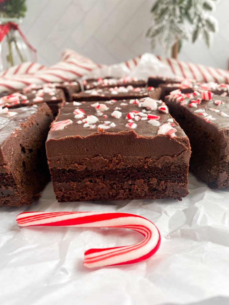 Gluten-free Peppermint Brownies