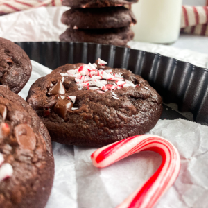 Chocolate-Peppermint-Cookies