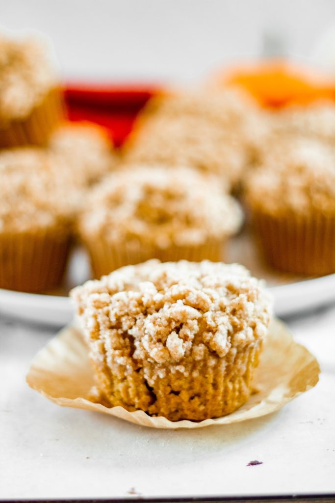 Pumpkin-Crumb-Cake Muffins