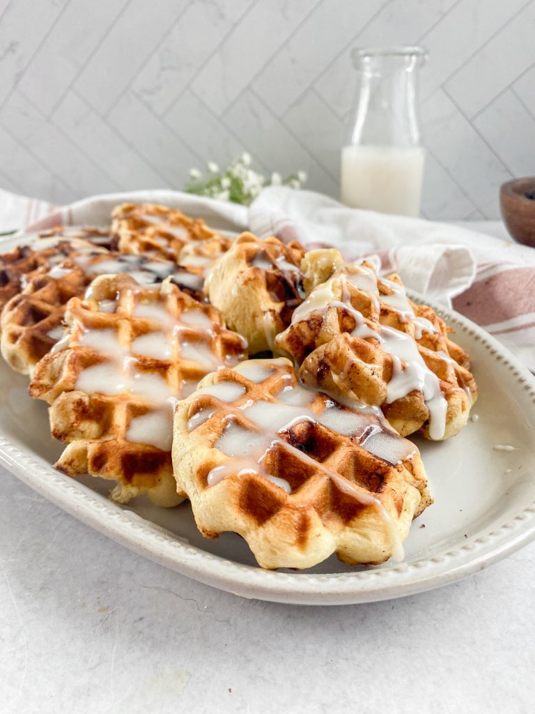 Canned-Cinnamon-Roll-Waffles