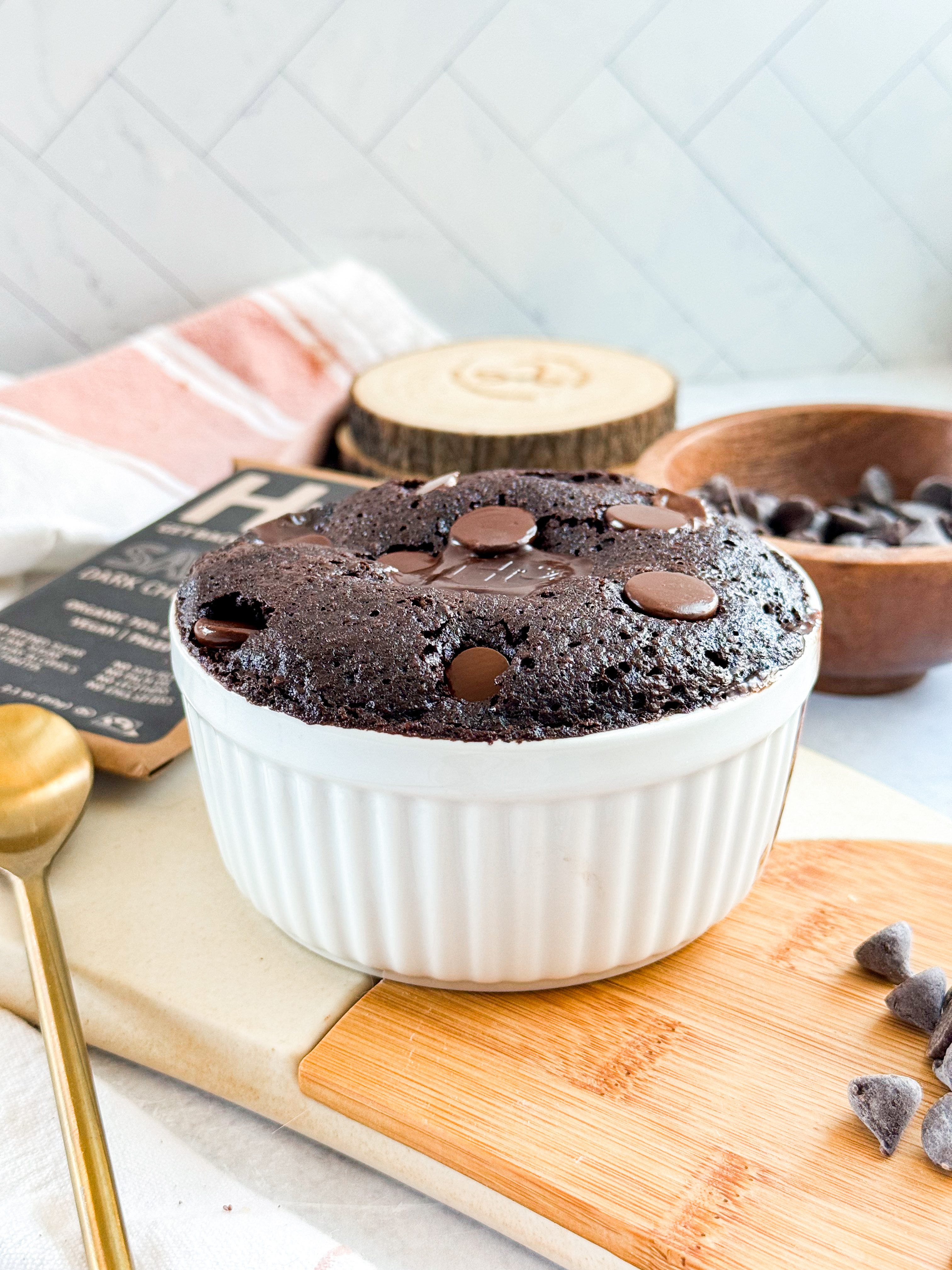 Chocolate-Almond-Flour-Mug- Cake