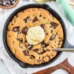 Brown-Butter-Chocolate Chip-Cookie-Skillet