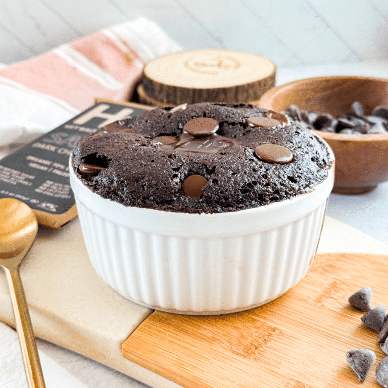 Chocolate-Almond-Flour-Mug- Cake