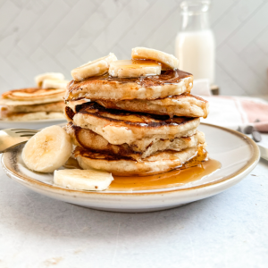 Fluffy-Banana-Pancakes