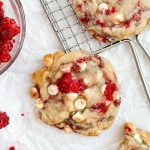 White-chocolate -raspberry-cookies