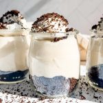 High Protein Oreo cheesecake cups