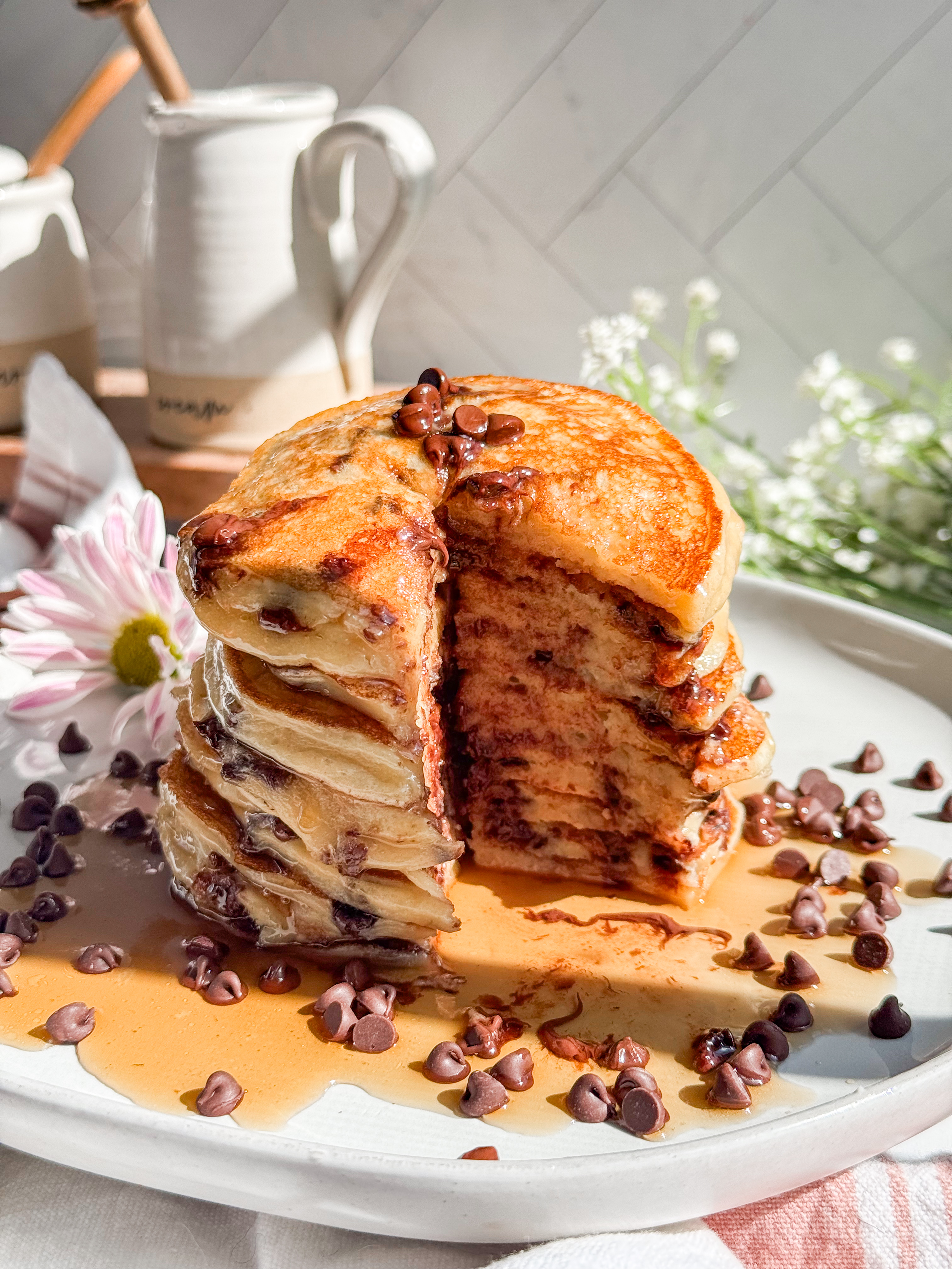Cottage Cheese Chocolate Chip Pancakes 1 Cottage-Cheese-Chocolate-Chip-Pancakes 3