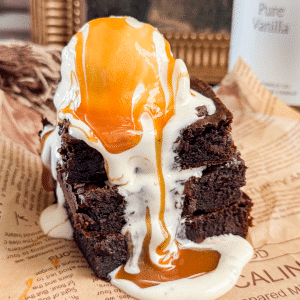 Flourless-Pumpkin-Brownies