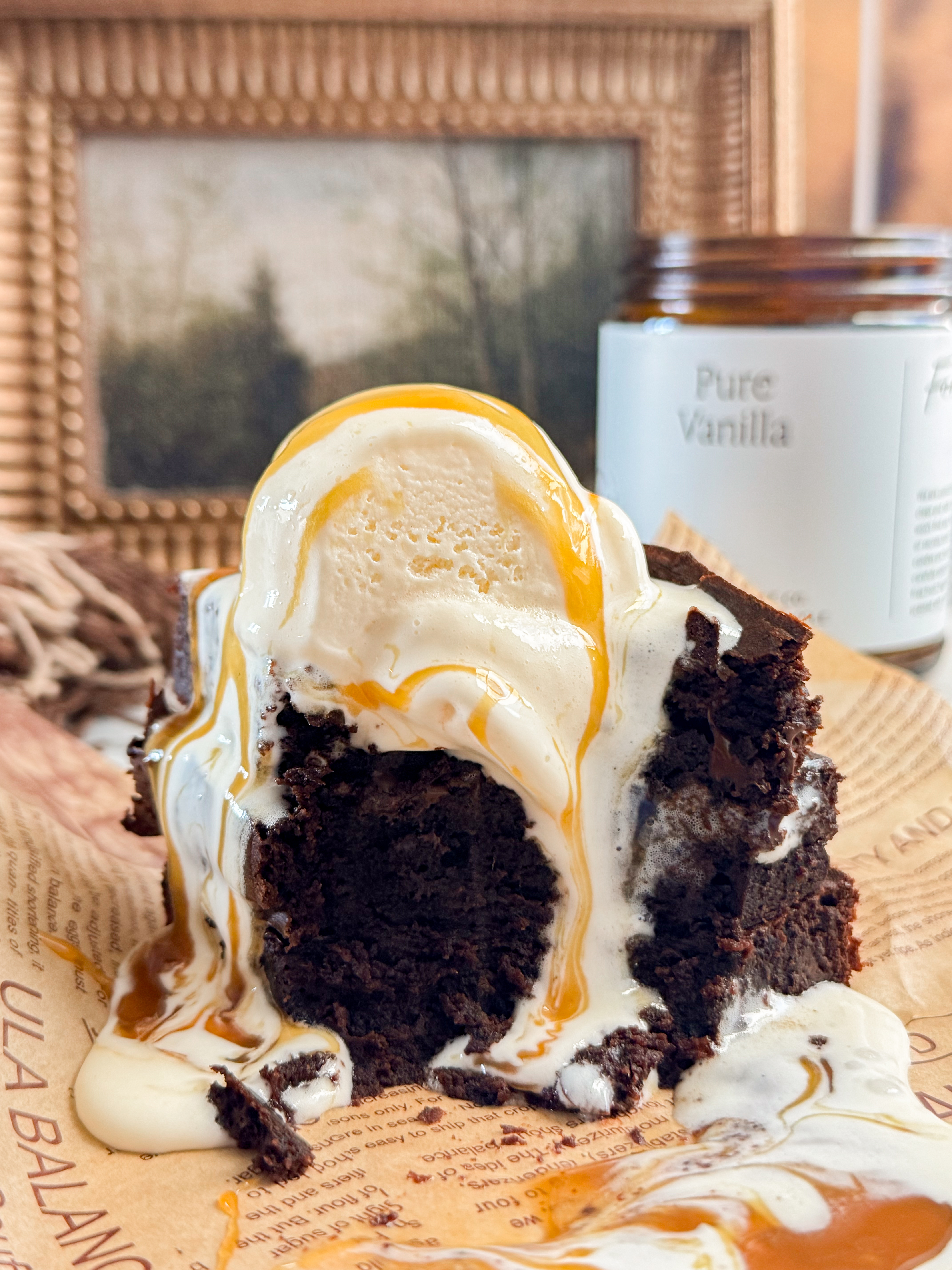 Flourless-Pumpkin-Brownies