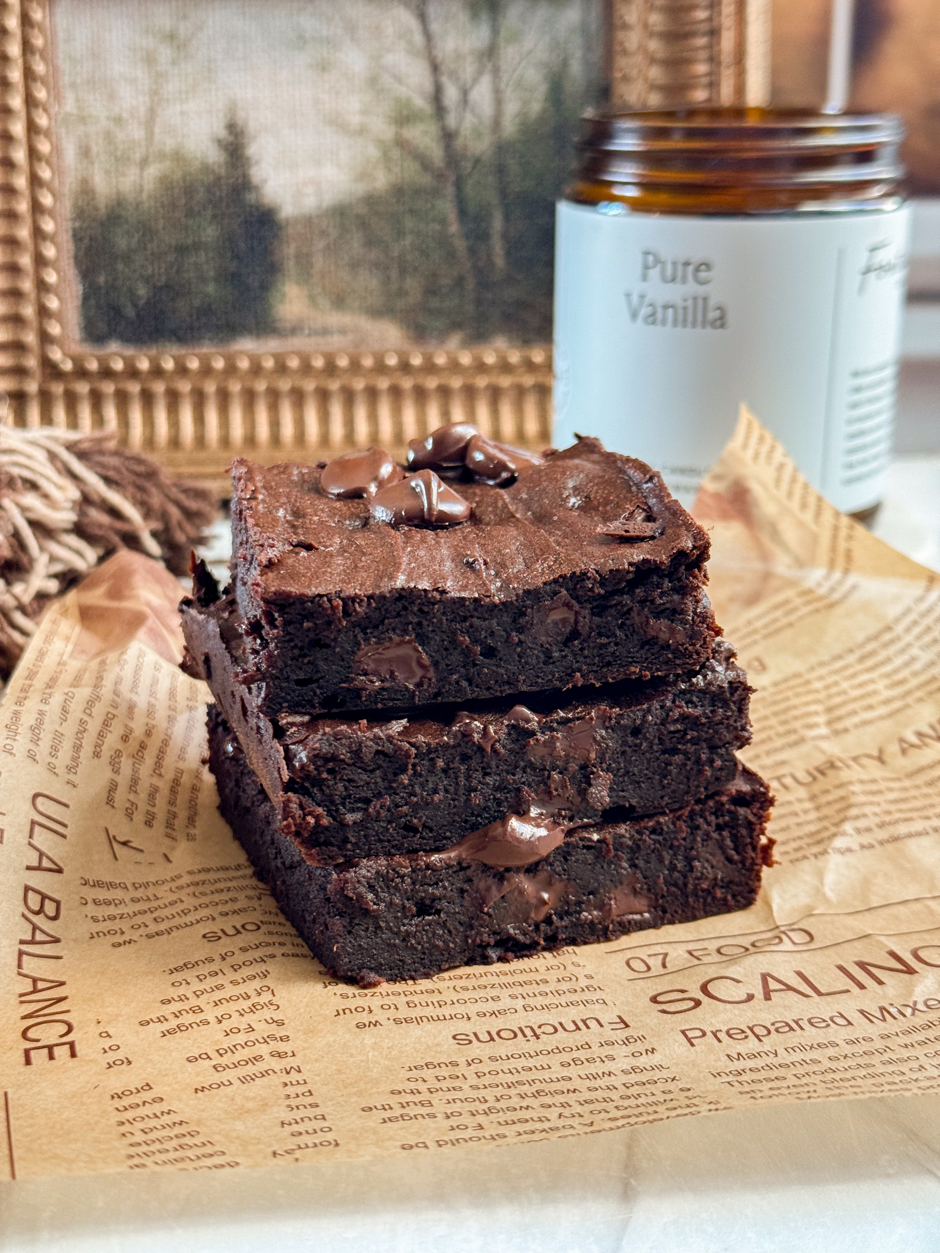Flourless-Pumpkin-Brownies