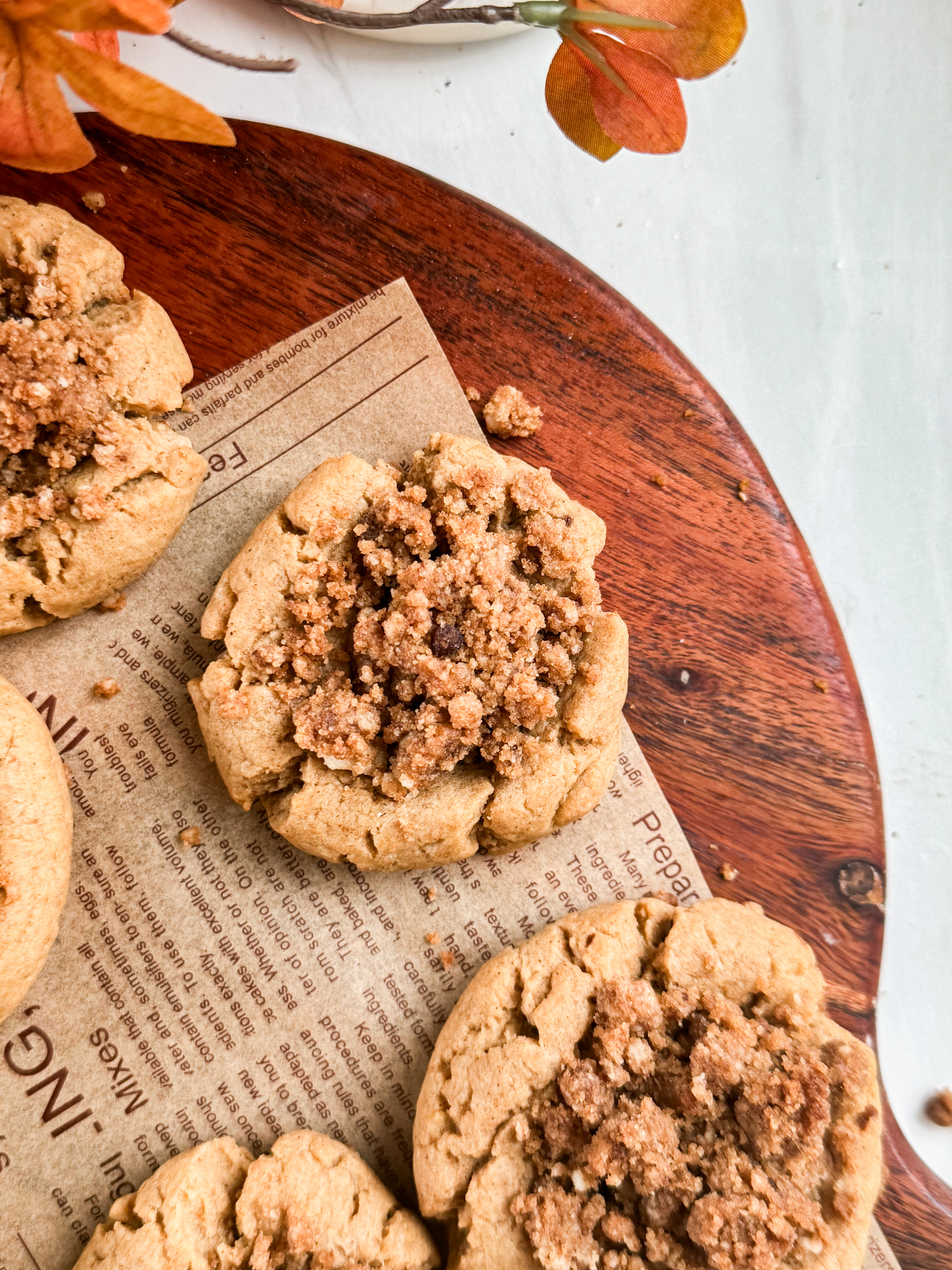 Brown Butter Pumpkin Coffee Cake Cookies 3 Brown-Butter-Pumpkin Coffee-Cake-Cookies