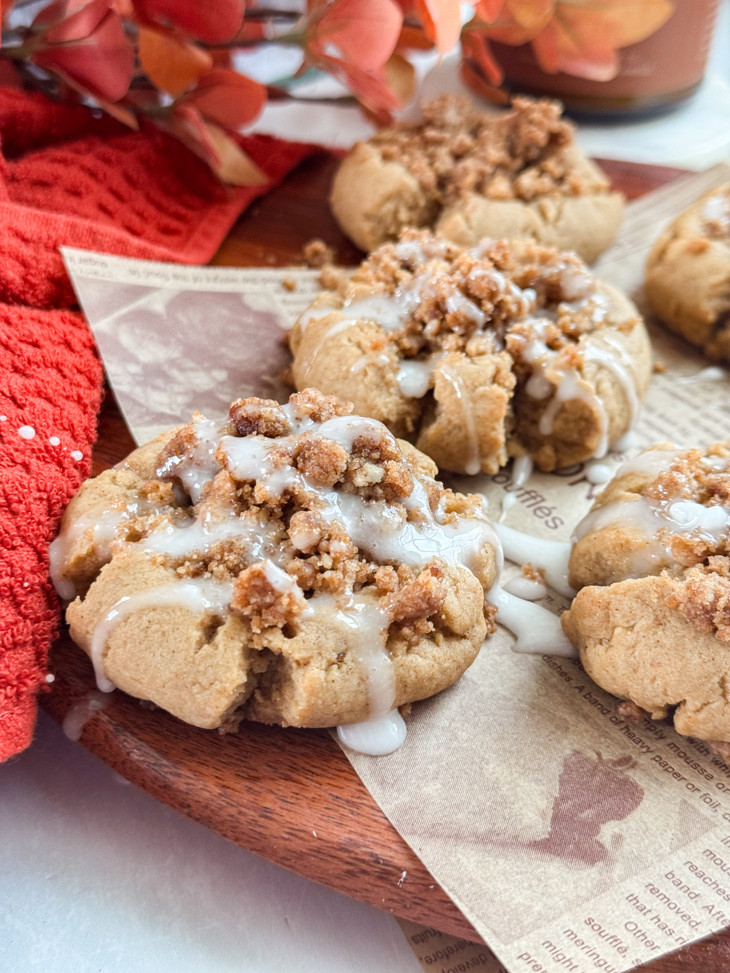 Brown Butter Pumpkin Coffee Cake Cookies 4 Brown-Butter-Pumpkin Coffee-Cake-Cookies