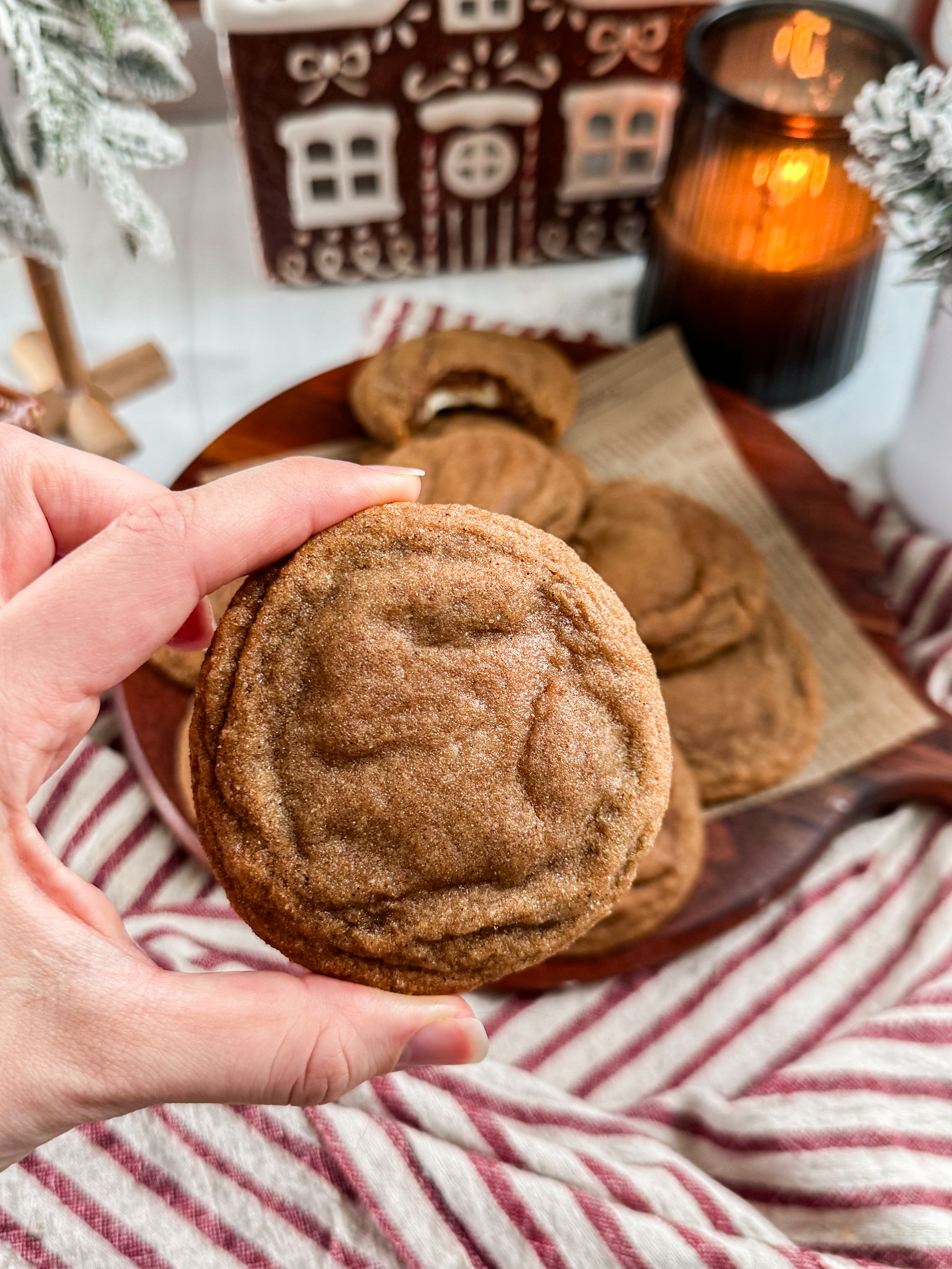 Gingerbread-Cheesecake -cookies