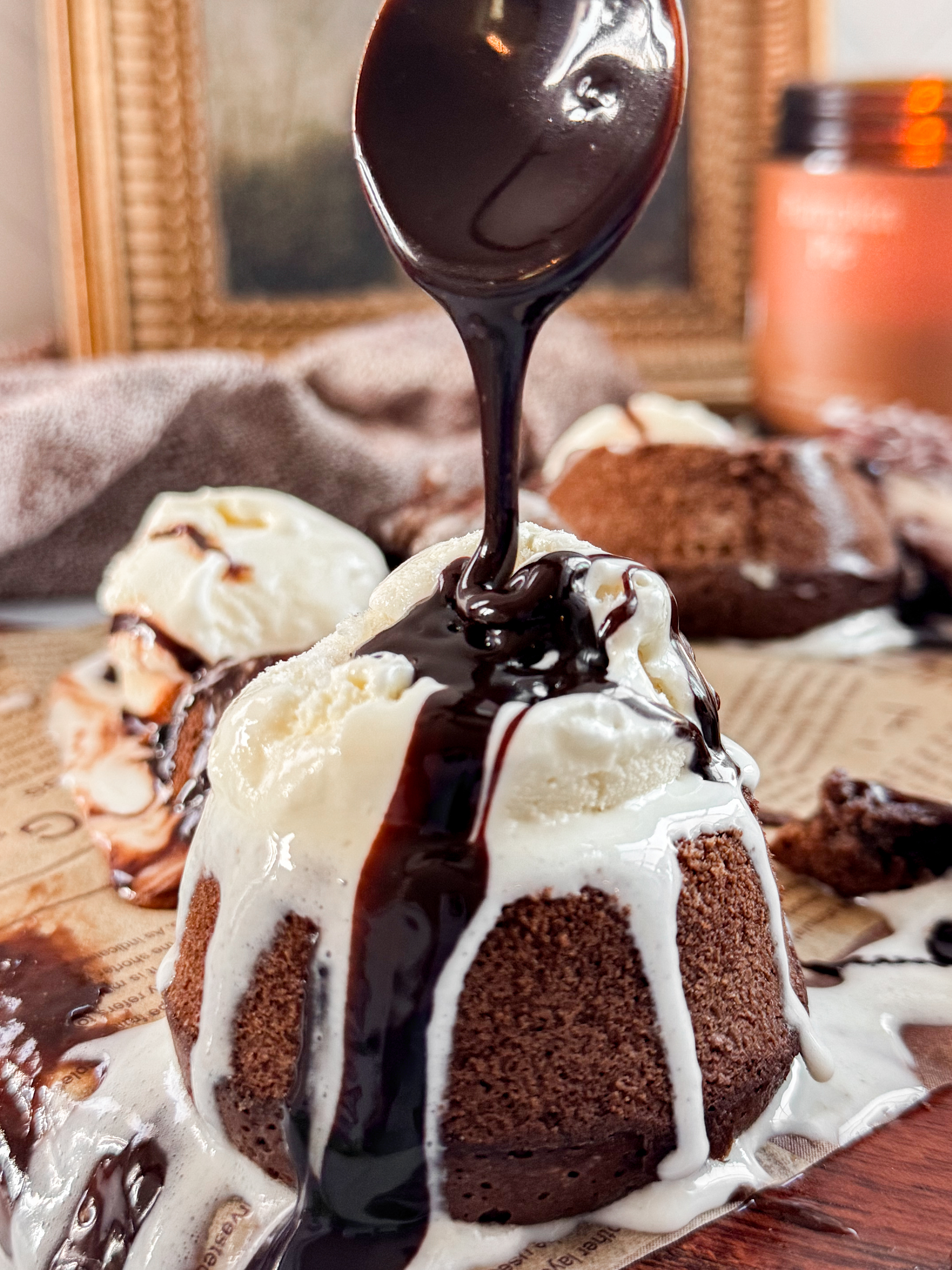 Brown-Butter-Gooey Molten-Lava-Cakes