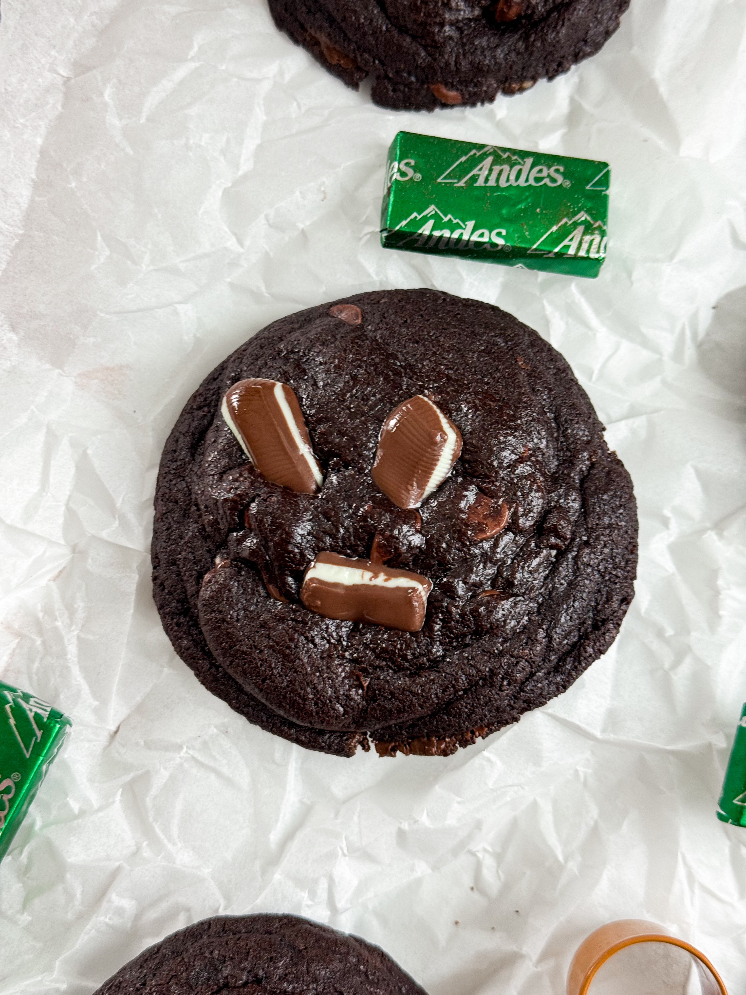 Chocolate-Andes-Mint-Cookies
