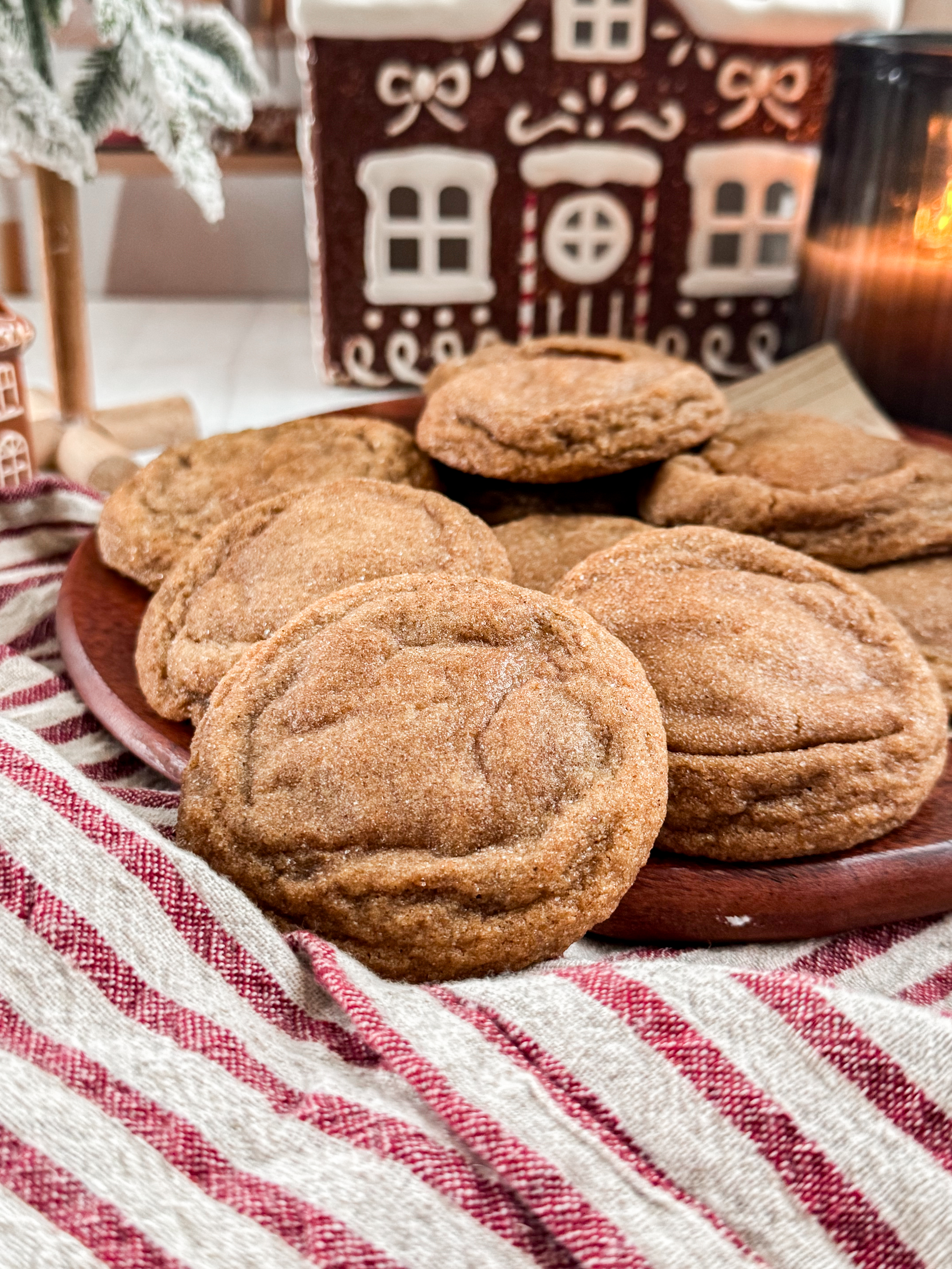 Gingerbread Cheesecake cookies