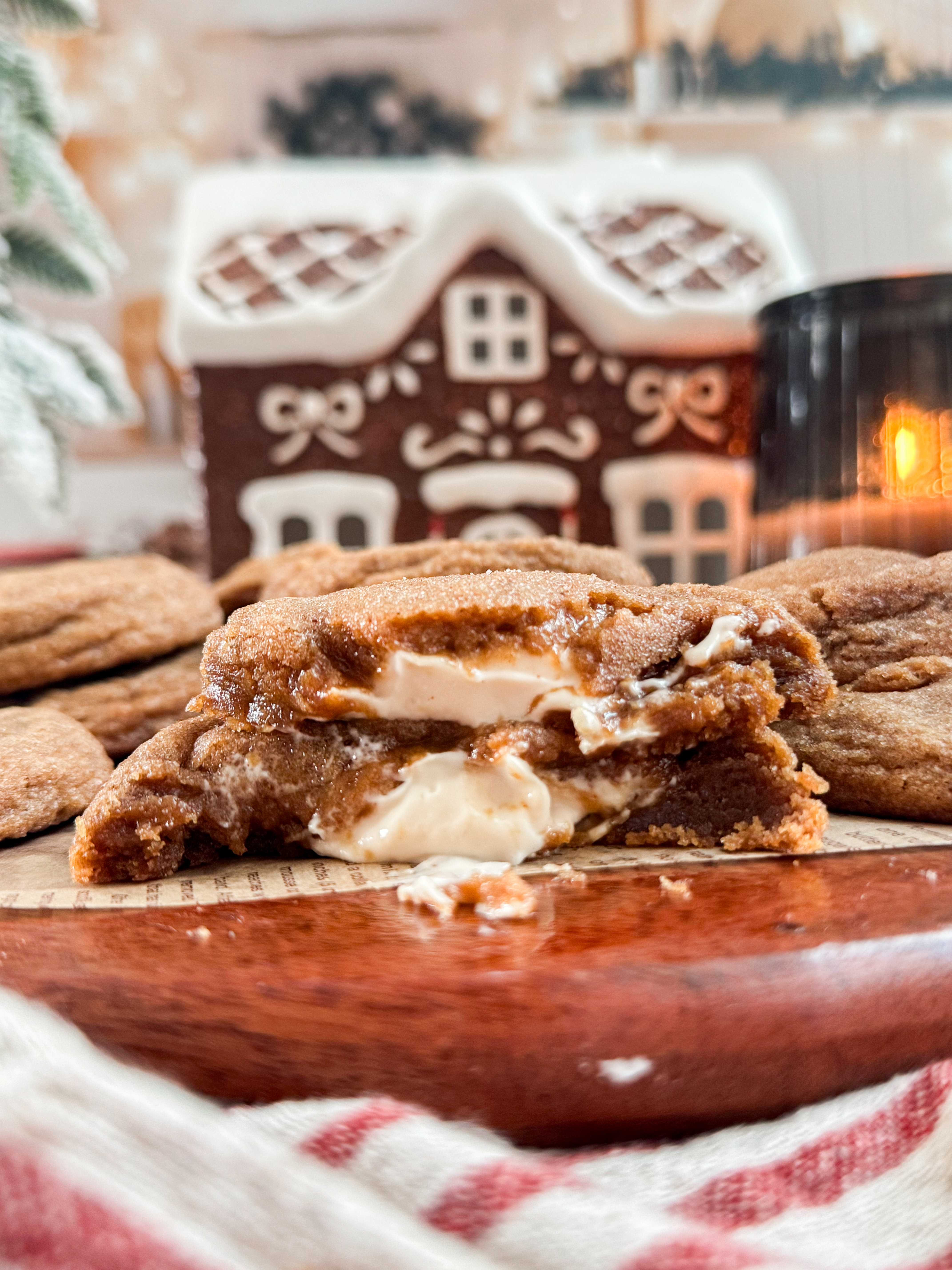 Gingerbread-Cheesecake -cookies