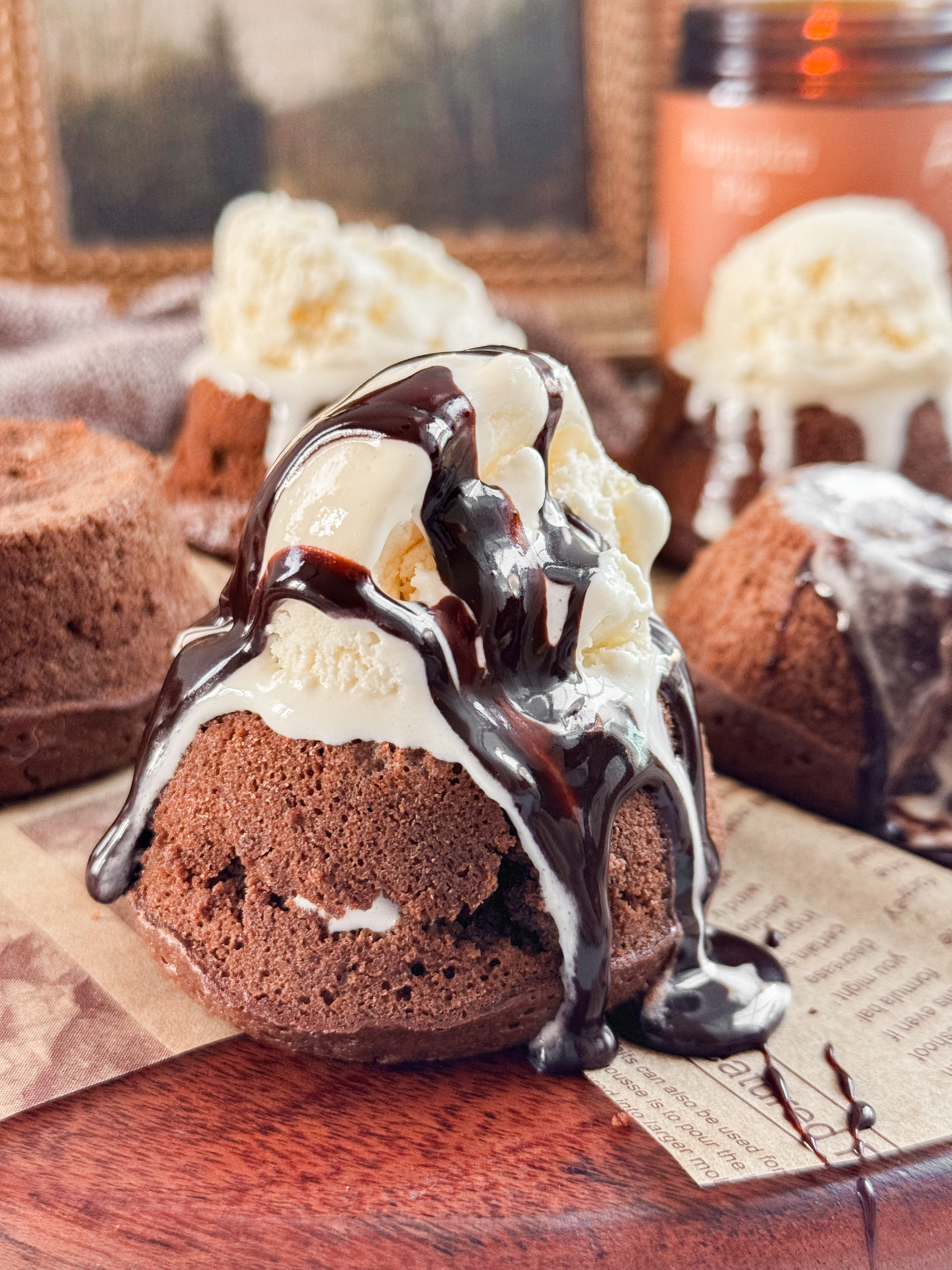 Brown-Butter-Gooey Molten-Lava-Cakes