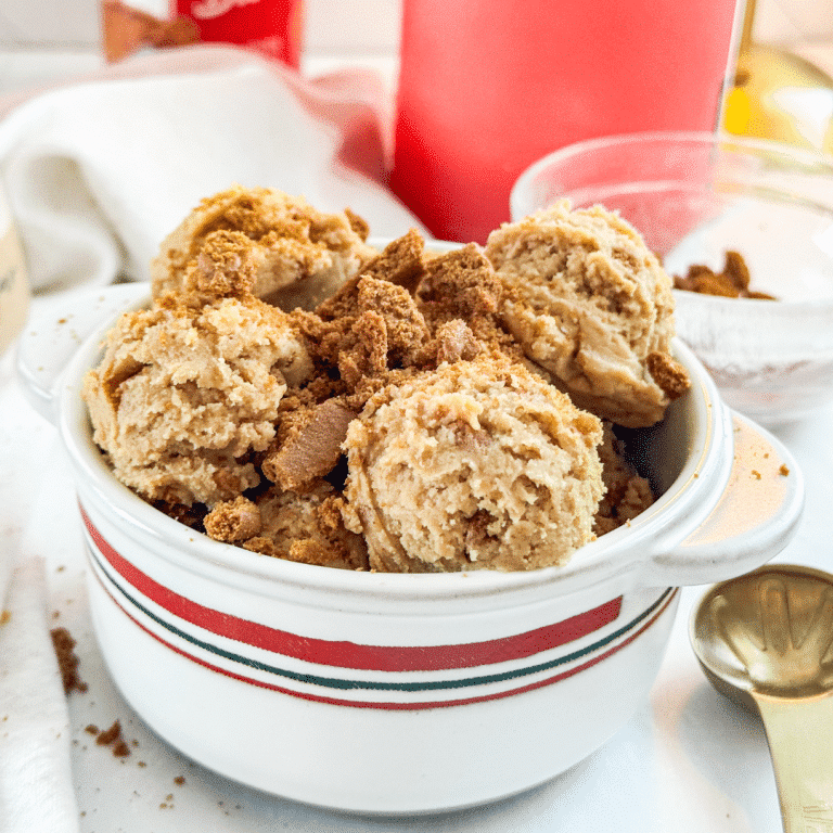 Greek-Yogurt-Biscoff-Cookie-Butter-Batter-(No-Bake)